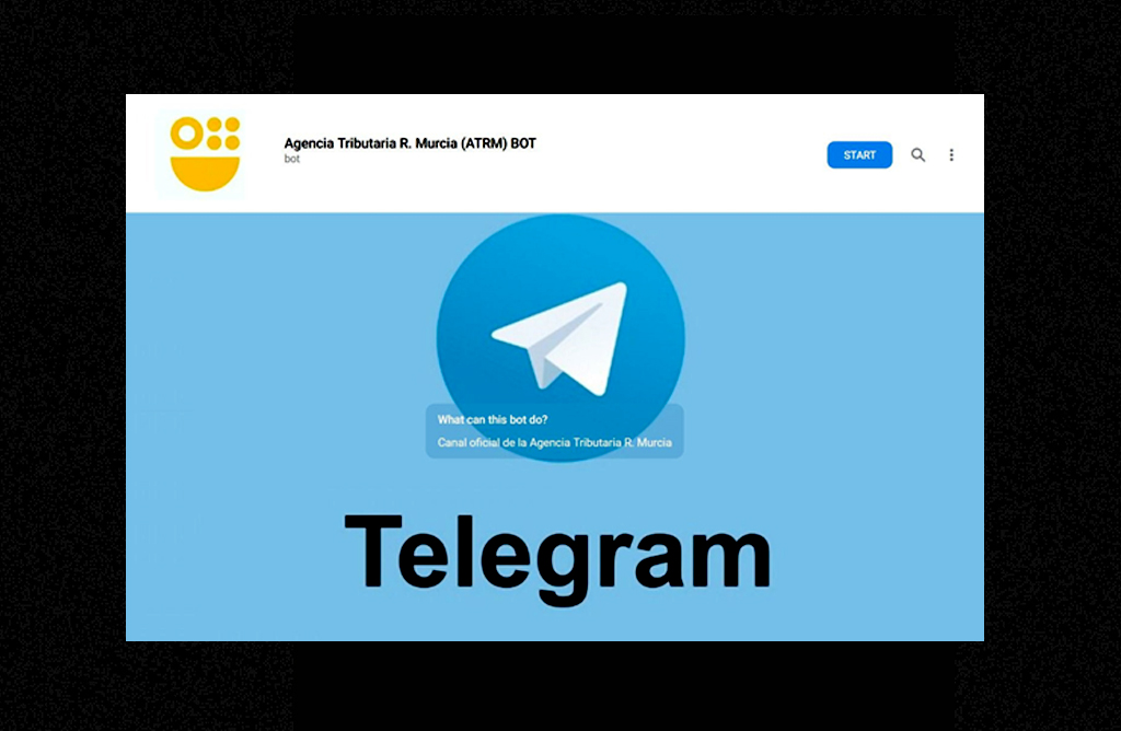 La Agencia Tributaria regional estrena hoy un canal en Telegram para resolver las dudas de los ciudadanos